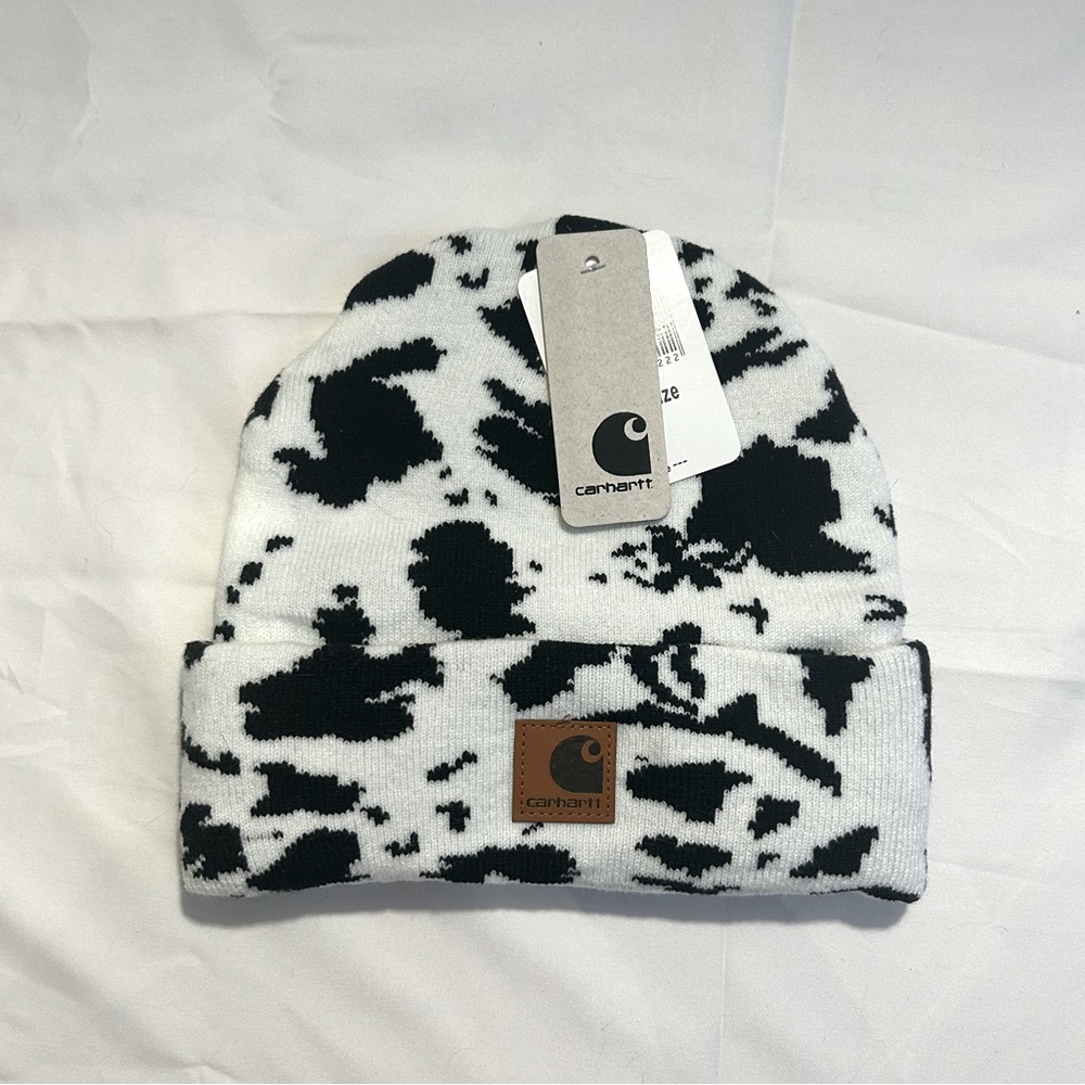 Carhart Cow Print Madison Logo cap